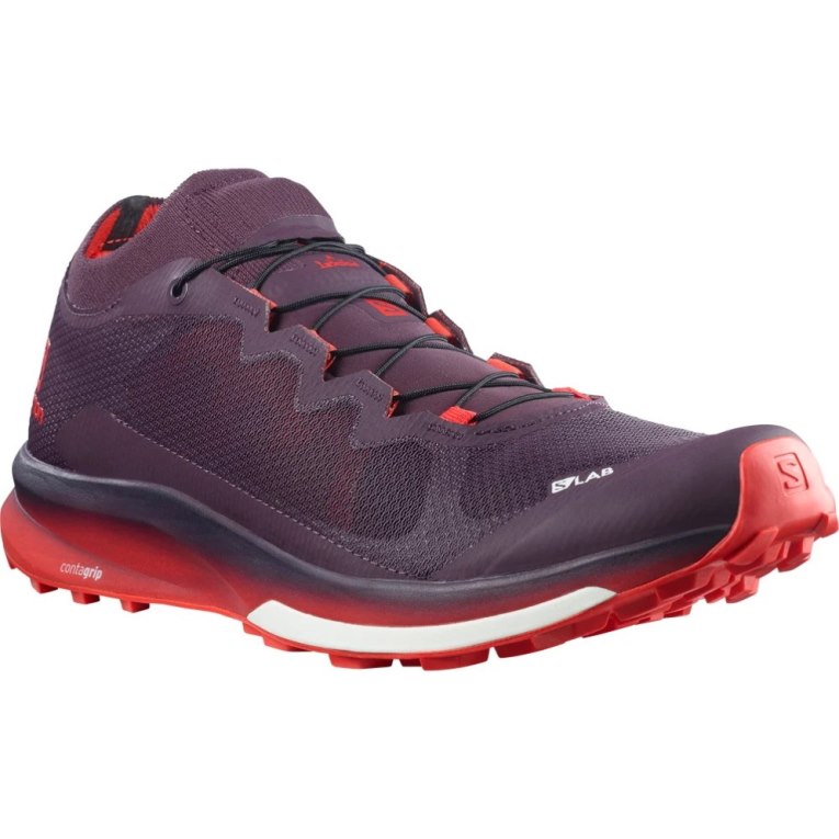 Tenis Para Trail Running Salomon S/Lab Ultra 3 Hombre Vino | MX FILP908